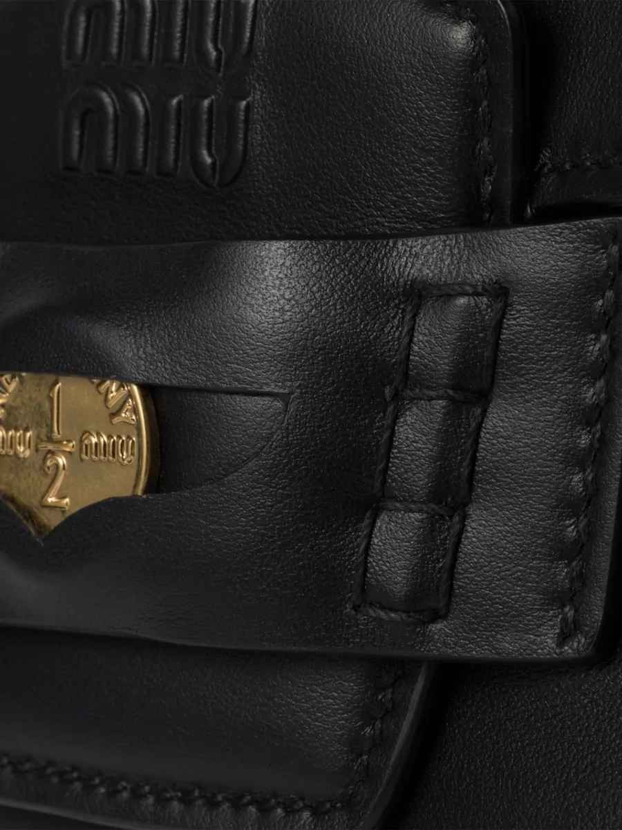 Miu Miu Matelassé Leather Clutch Bag