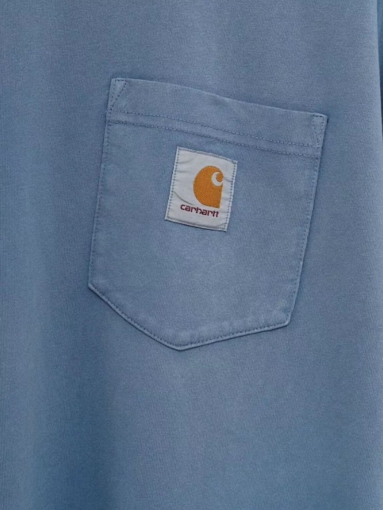 Carhartt Wip Cotton Logo T-Shirt With Chest Pocket