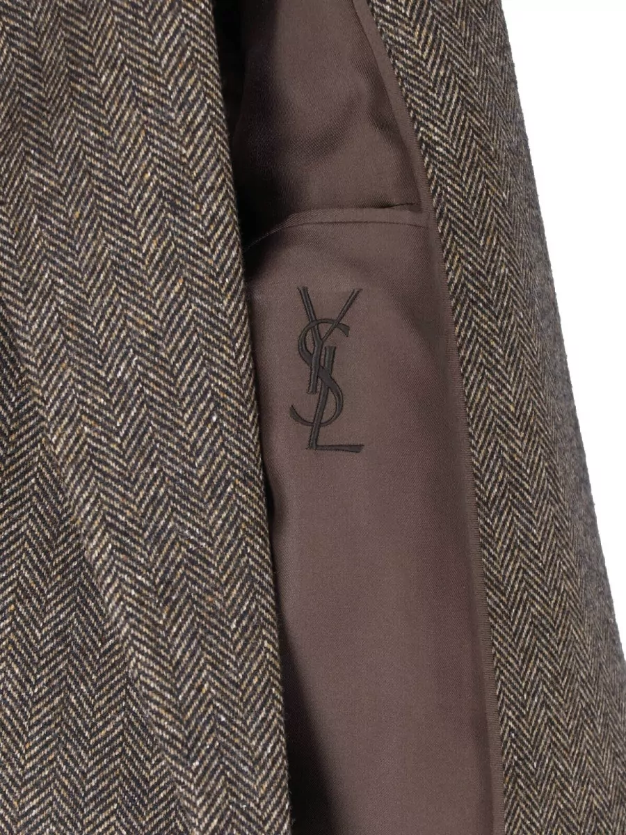 Saint Laurent Double Breasted Coat