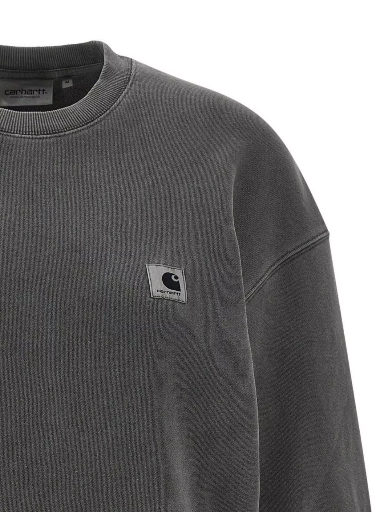 Carhartt Wip Crew Neck Sweatshirt With Ribbed Cuffs And Hem