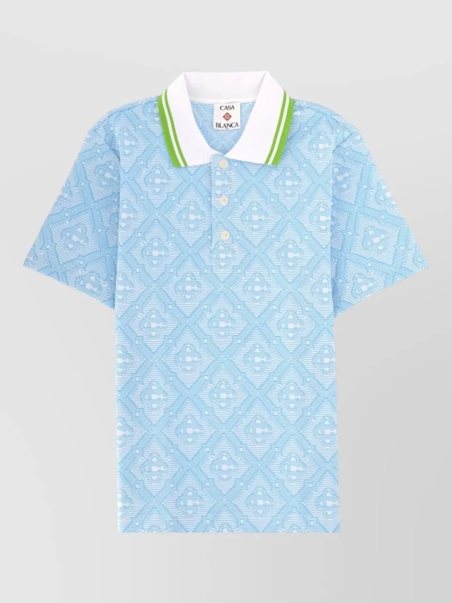 Casablanca Relaxed-Fit Polo Shirt