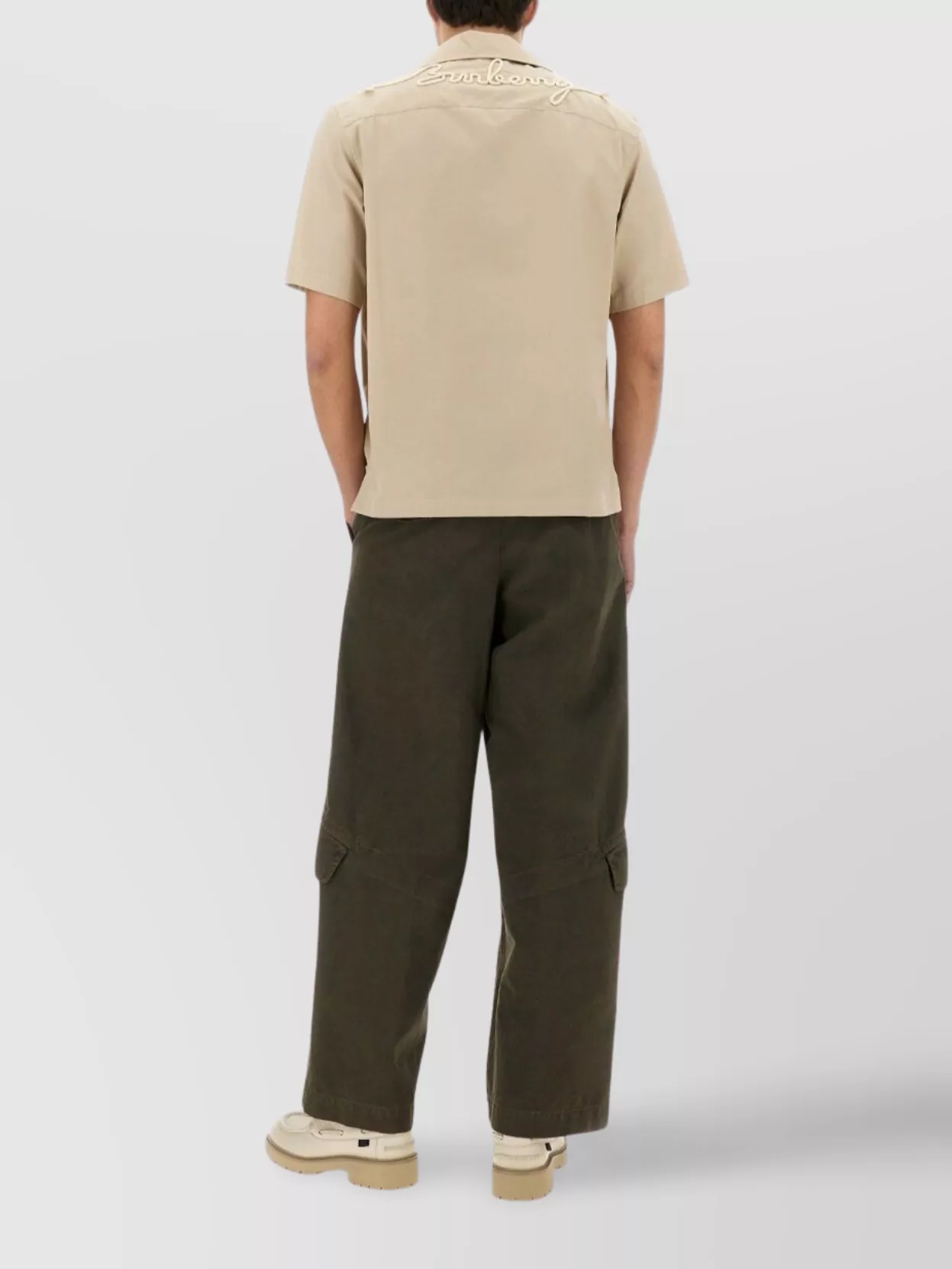 Burberry Havana Shirt Embroidered Detail