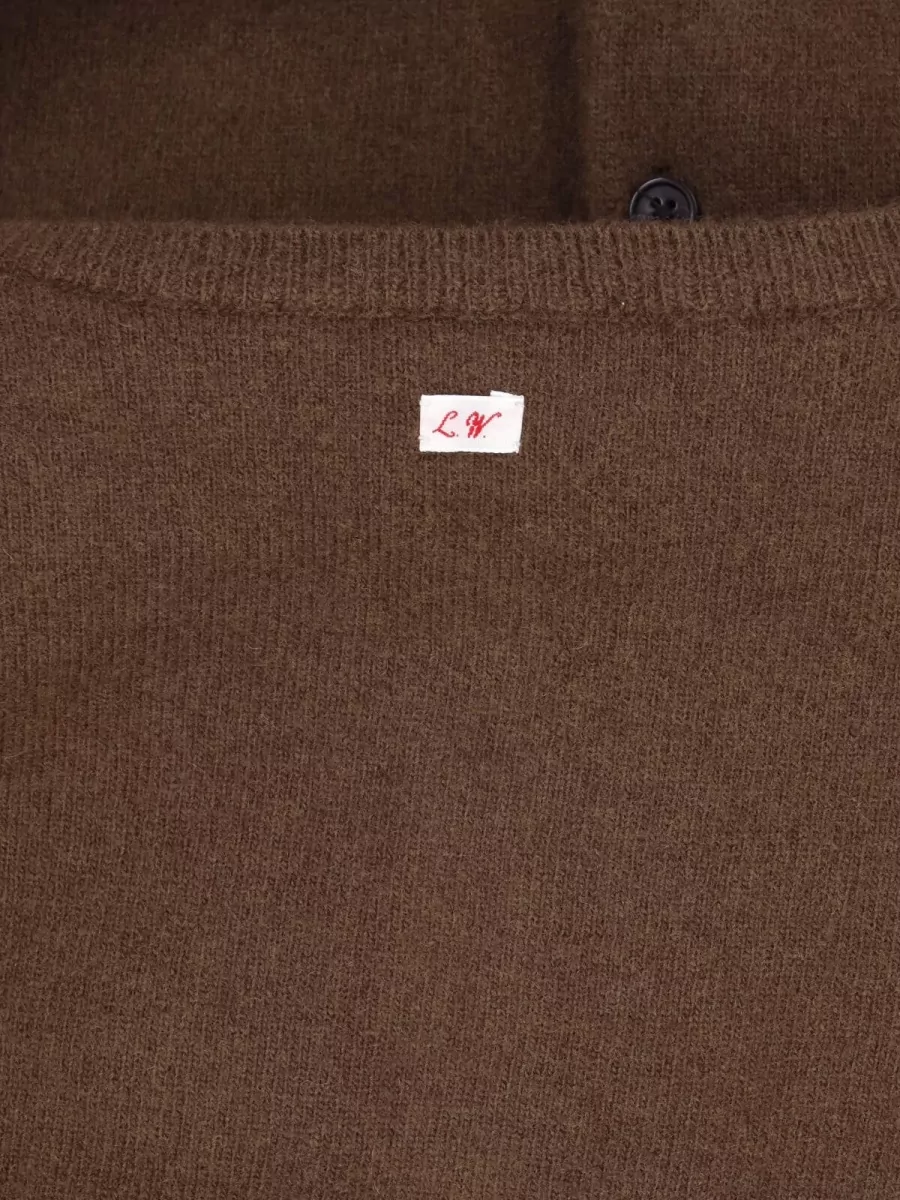 Low Classic Wool Crewneck Cardigan
