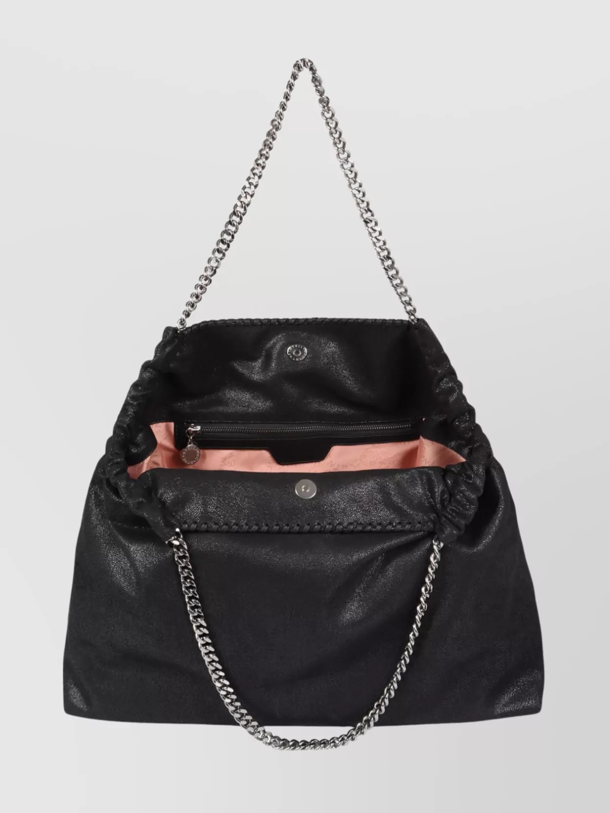 Stella Mccartney Shaggy Deer Chain Handle Tote Bag
