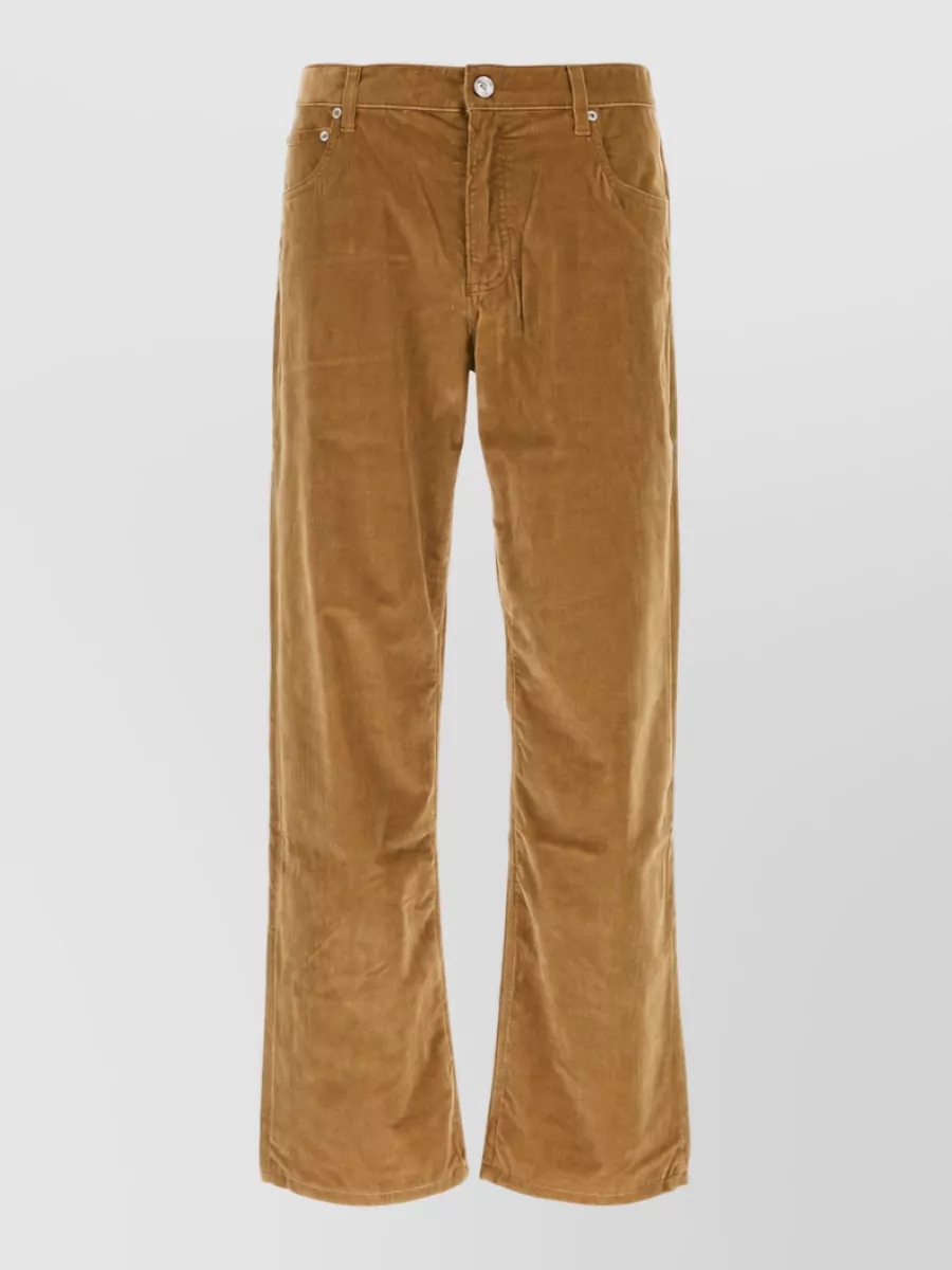 Etro Stretch corduroy straight-leg trousers