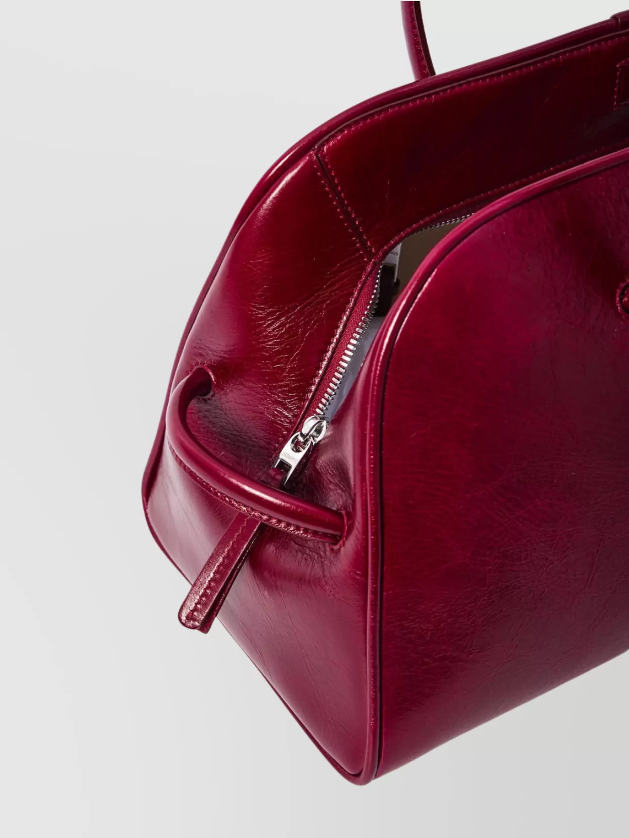 Jacquemus Structured Bowling Bag Bow Detail