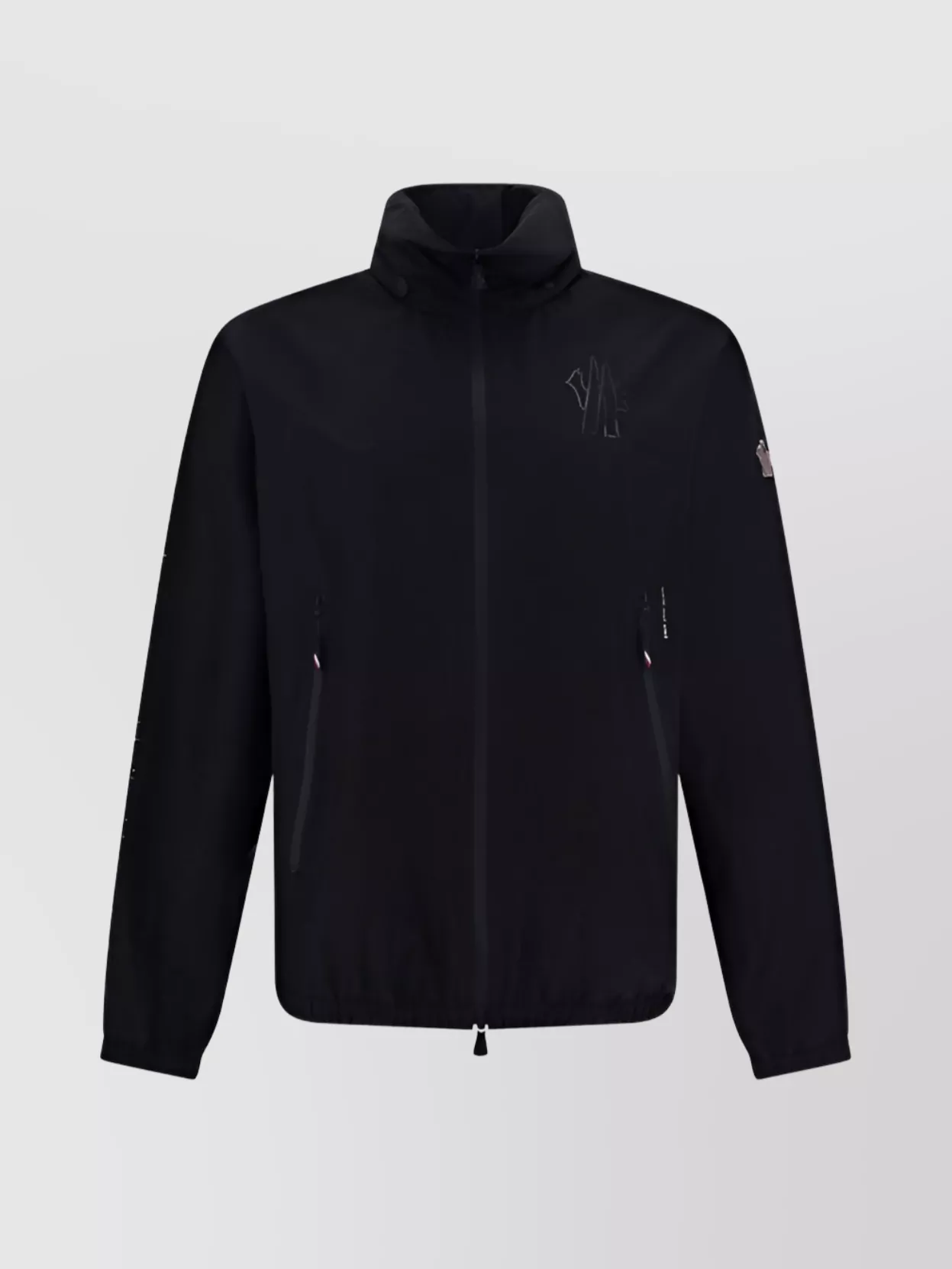 Shop Moncler Structured Jacket With Elasticized Elements