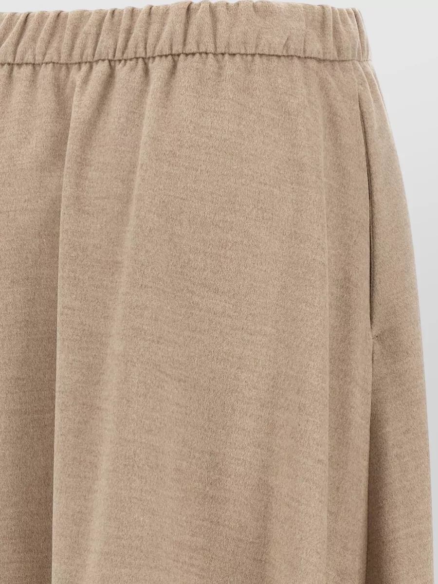 Herno Drawstring Midi Skirt