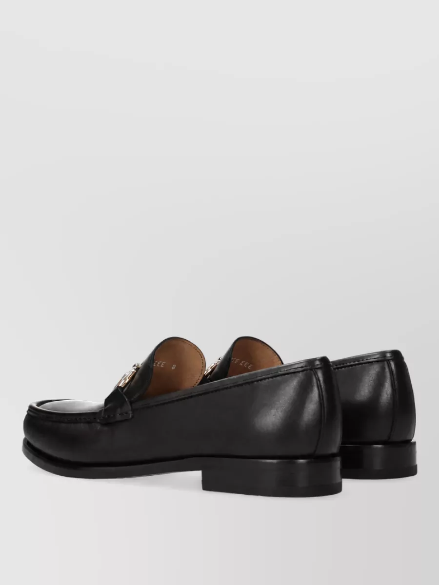Ferragamo Leather Loafers