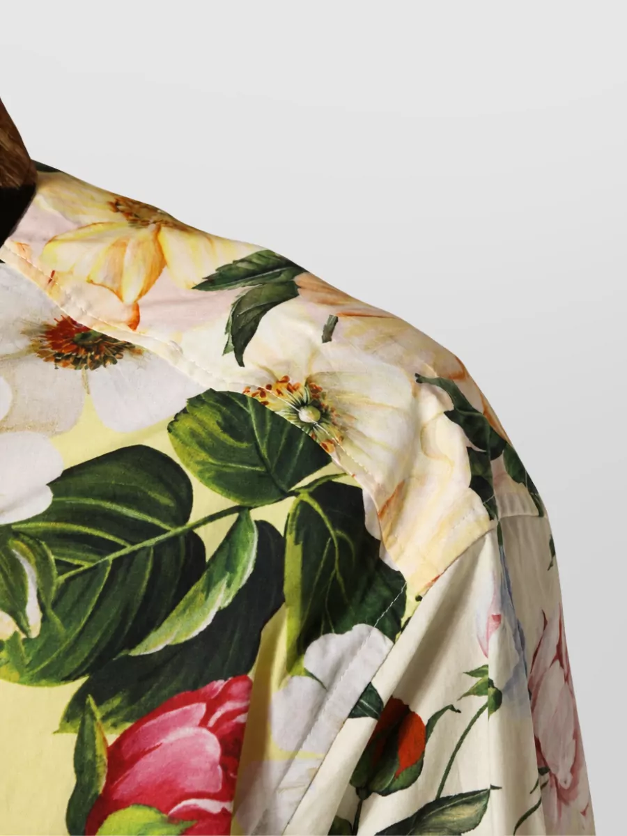 Dolce&Gabbana Floral Animal Print Shirt
