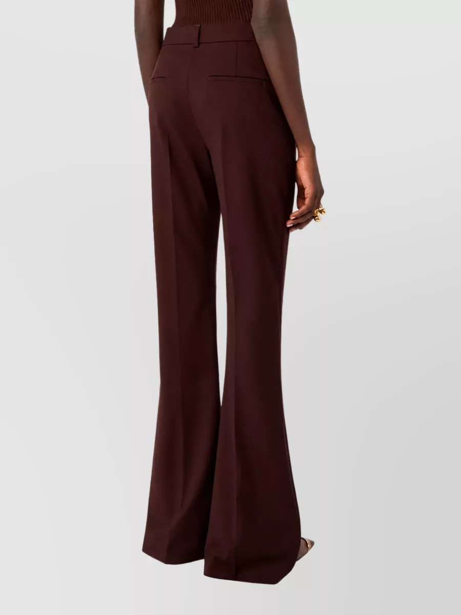 Sportmax Wool Flared Suit Trousers