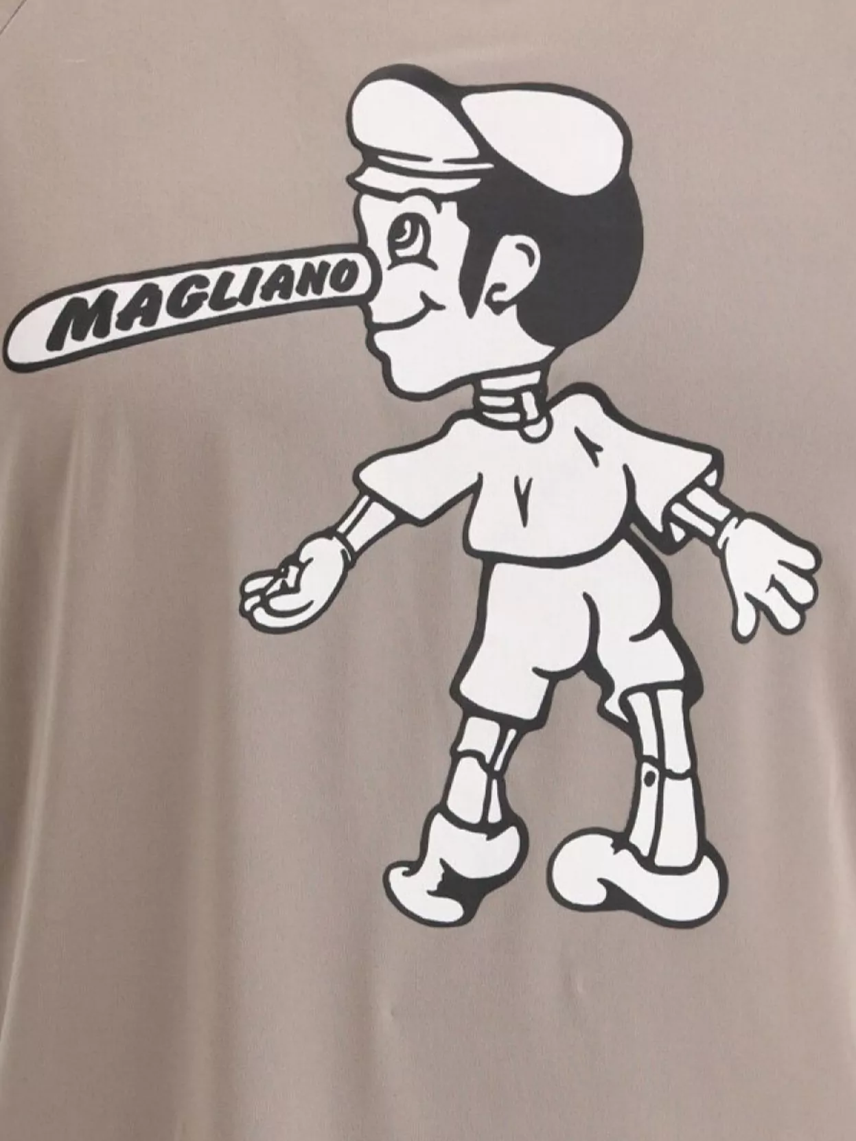 Magliano Dynamic Britpop Mini T-Shirt With Raglan Sleeves
