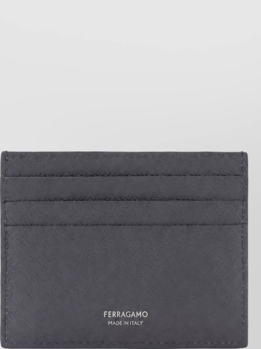 Ferragamo leather card holder