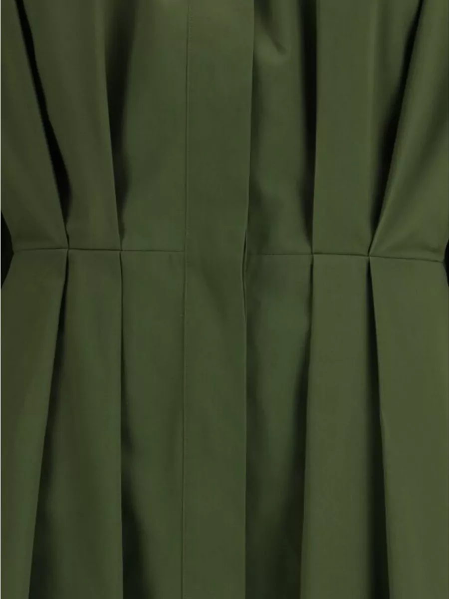 Givenchy Cotton Bicolor Midi Dress