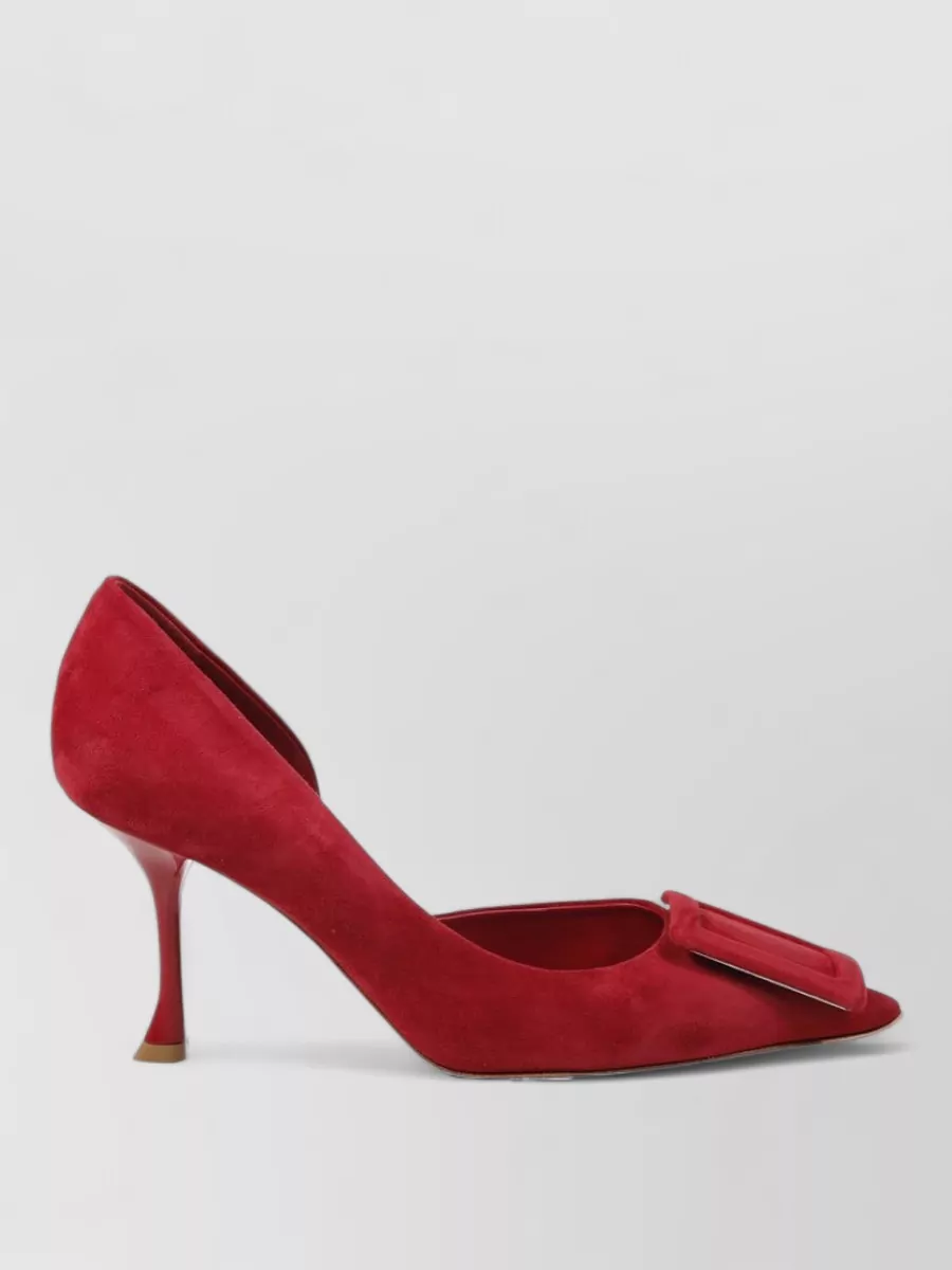 Roger Vivier leather dorsay pumps