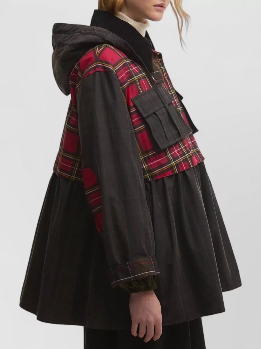 Barbour Waxed Cotton Single-Breasted Coat