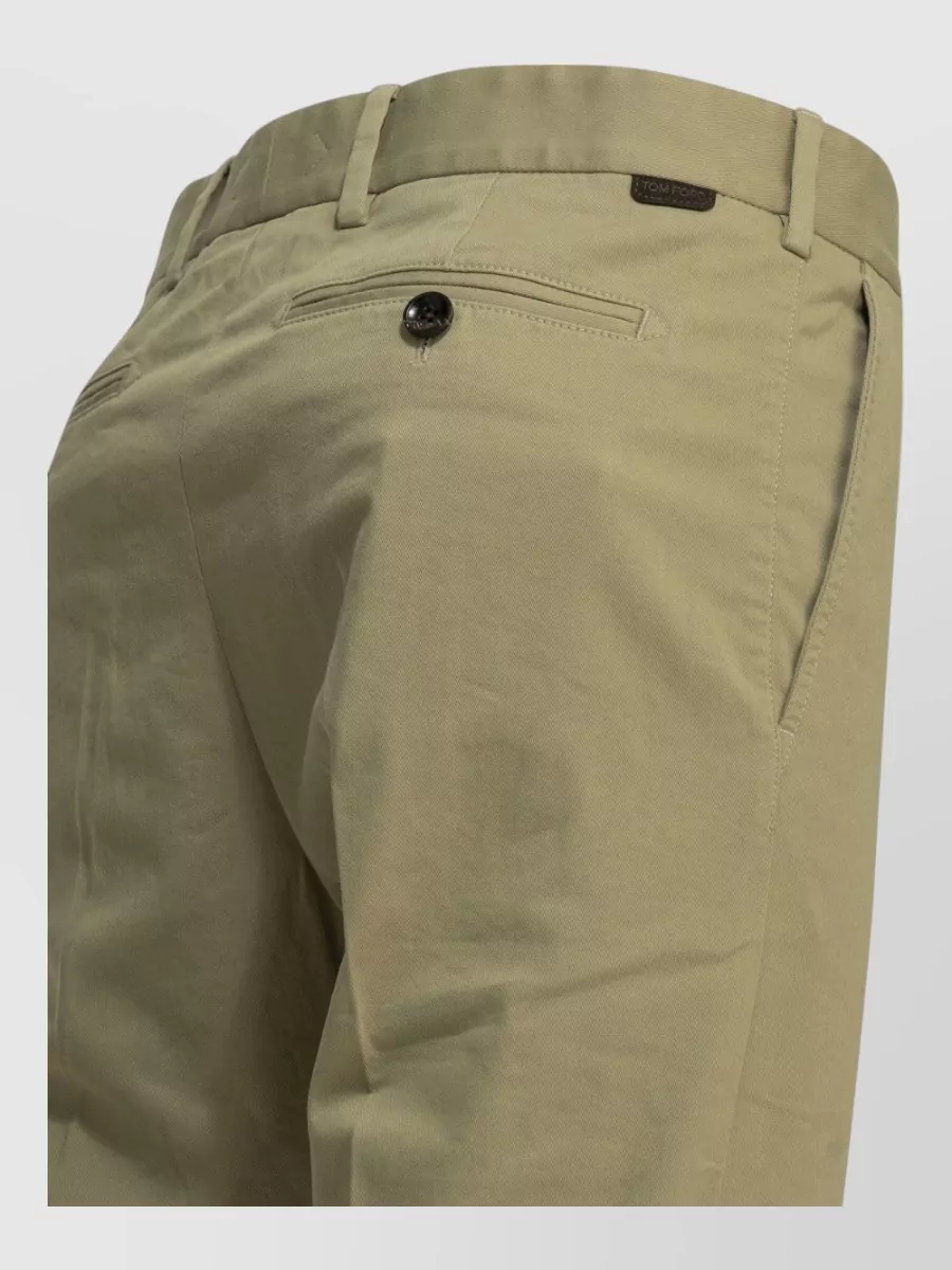 Tom Ford Straight-Leg Chino Trousers