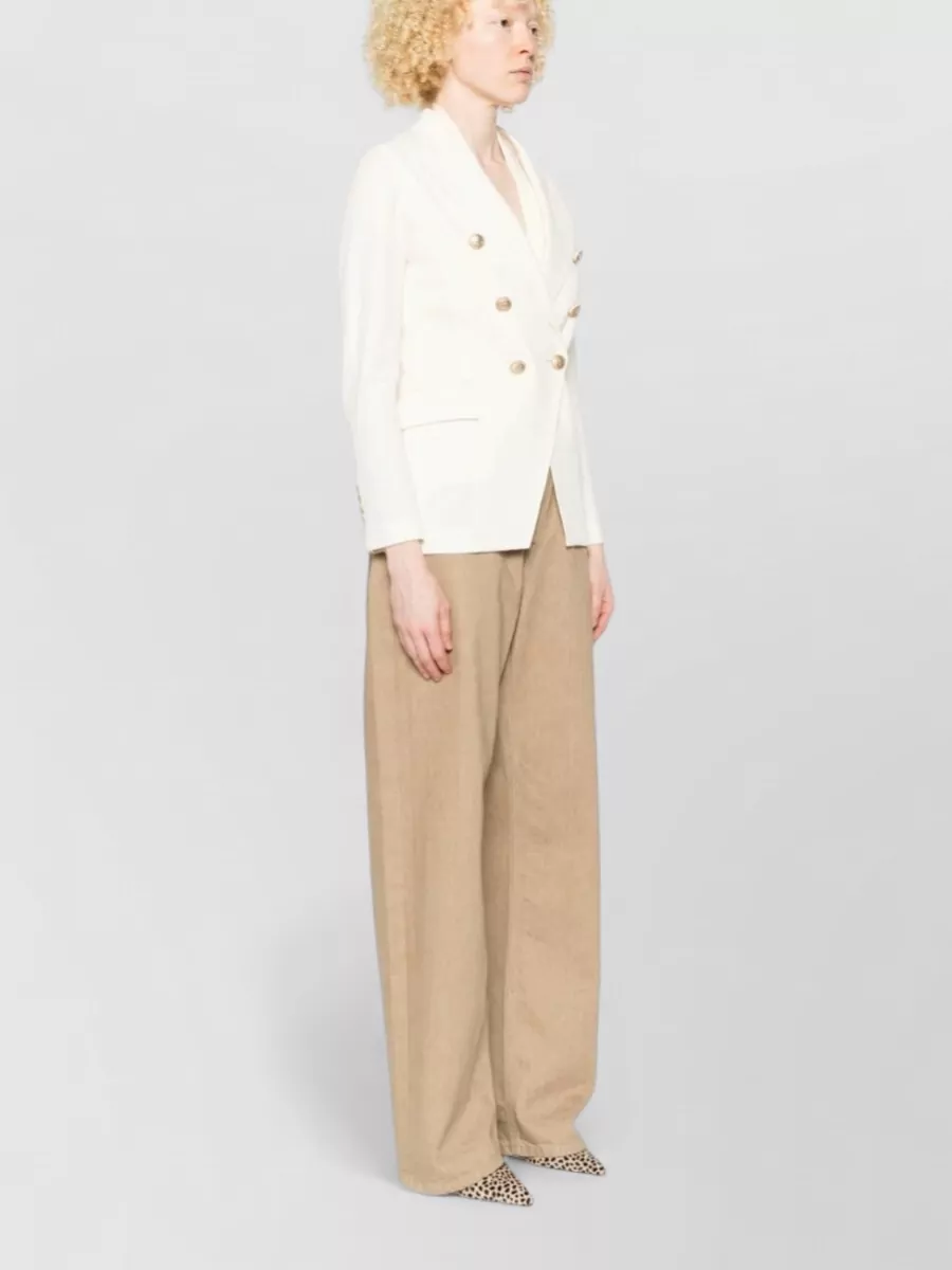 Circolo 1901 Cotton Double-Breasted Blazer