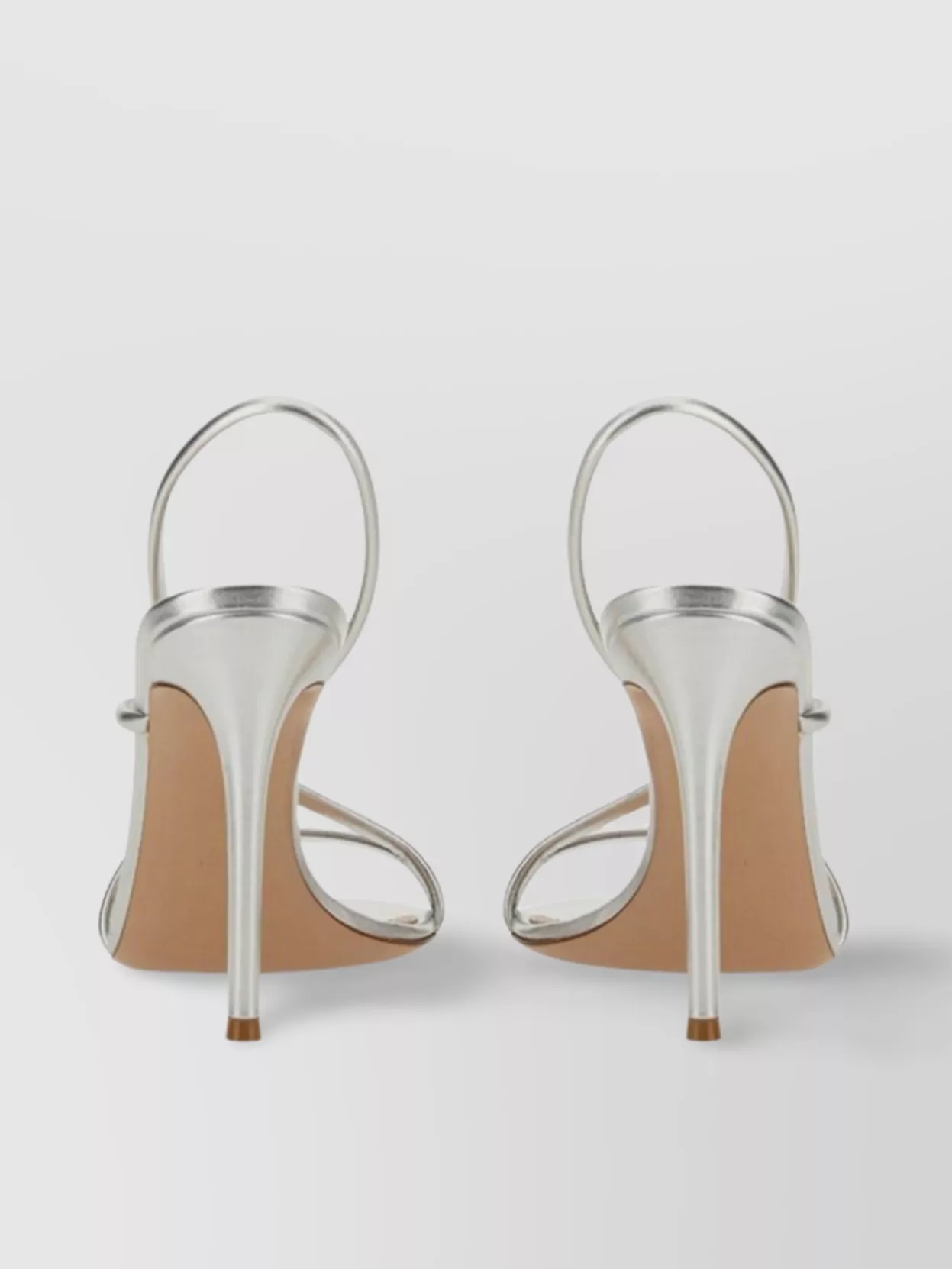 Gianvito Rossi Night Strappy Metallic Open Toe Sandals