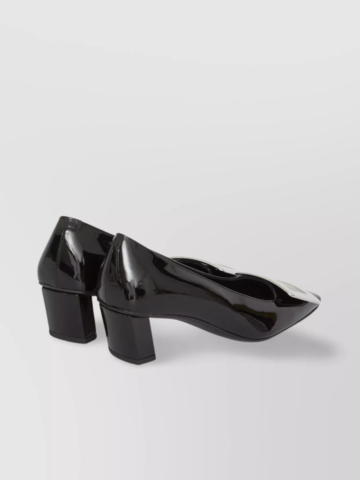 Roger Vivier Vivier Square Buckle Leather Pumps