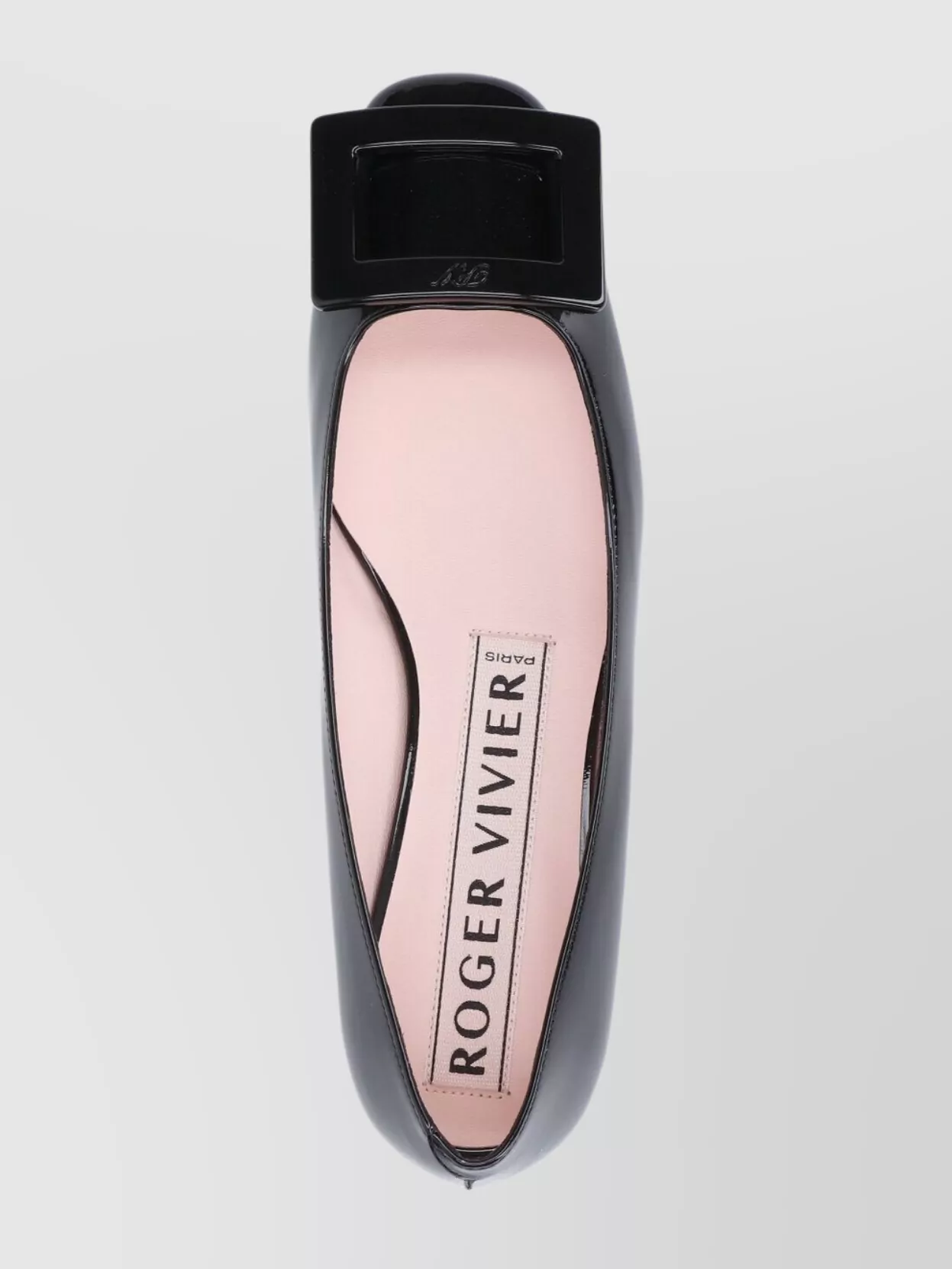 Roger Vivier Ballerina Shoes With Square Buckle Detail