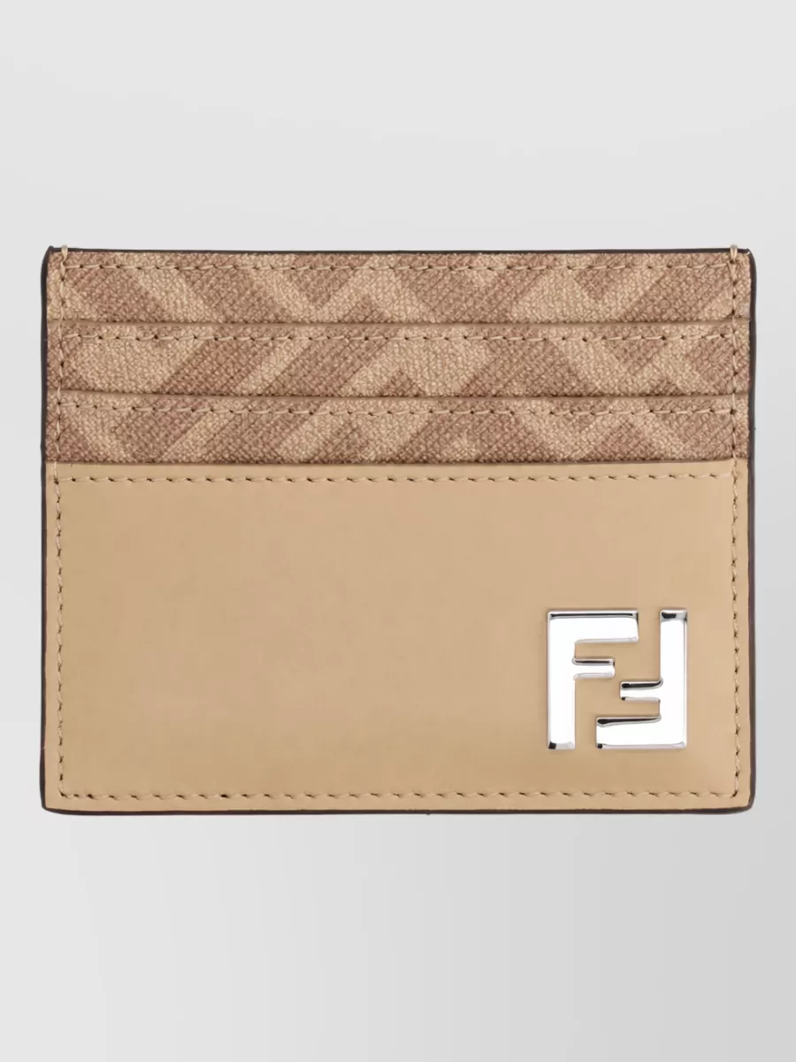 Fendi Leather Card Holder