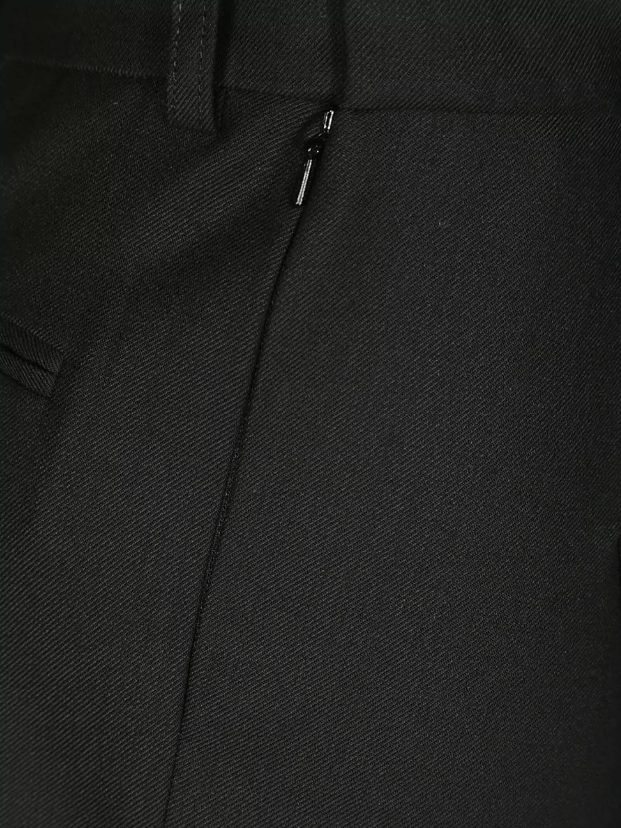Victoria Beckham Trouser With Back Pockets And Front Crease