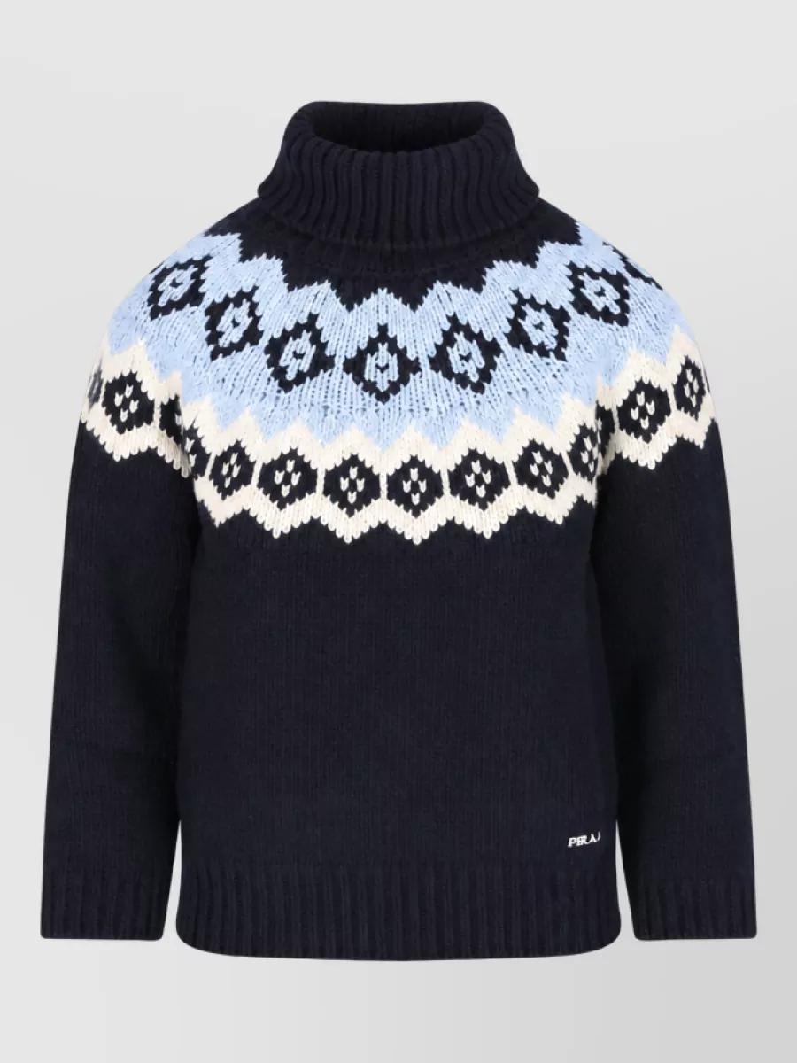 Prada cashmere wool crewneck jumper