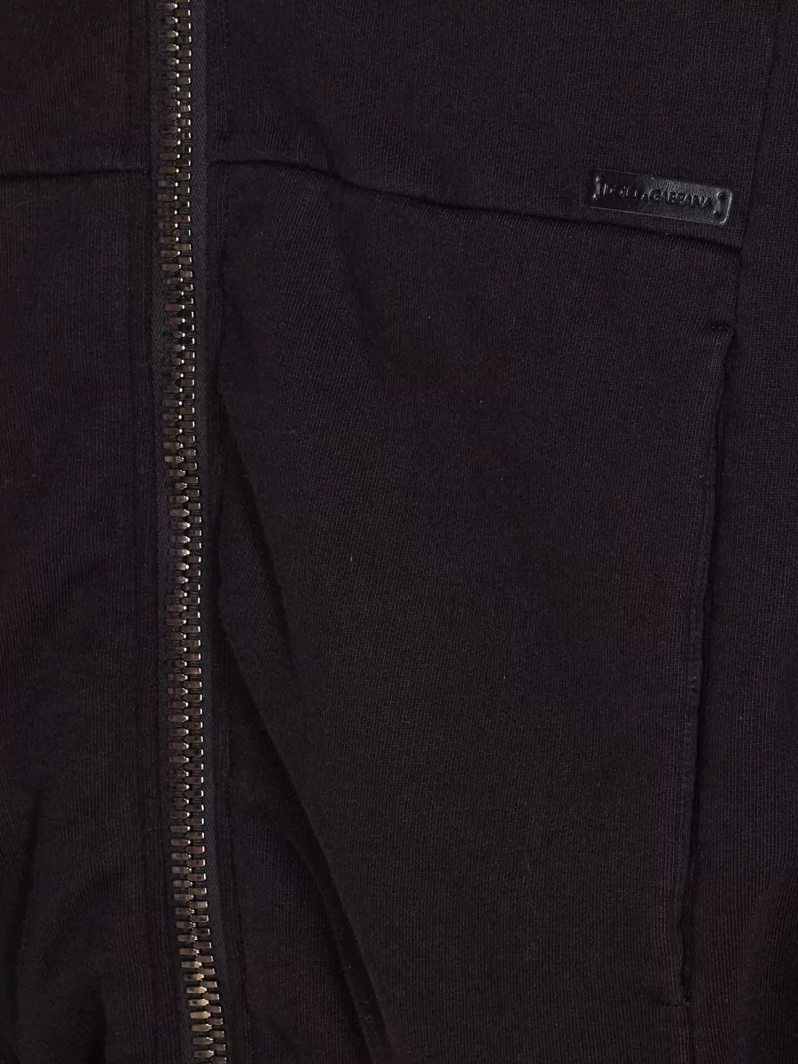 Dolce&Gabbana Hooded Sweatshirt Fur Collar Front Pockets