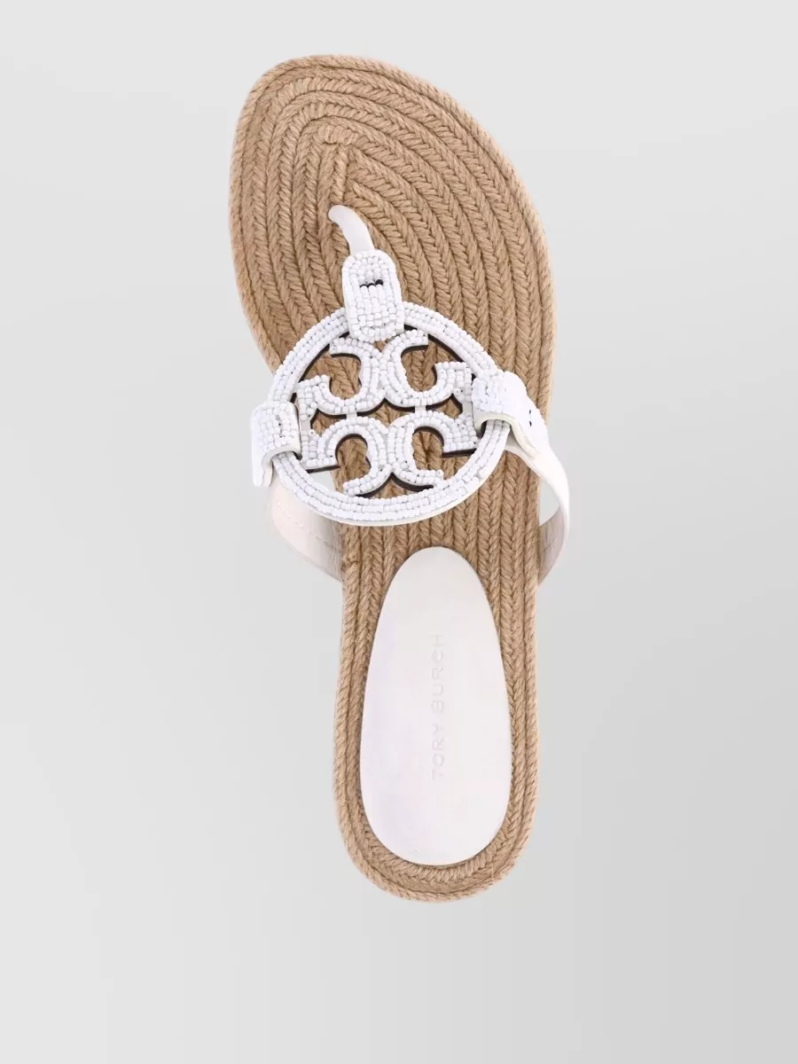 Tory Burch Leather Ballet Sandals