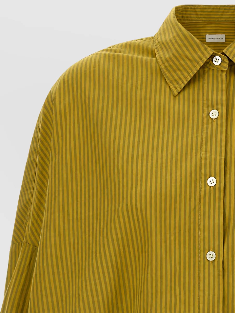 Dries Van Noten Striped Oversized Shirt