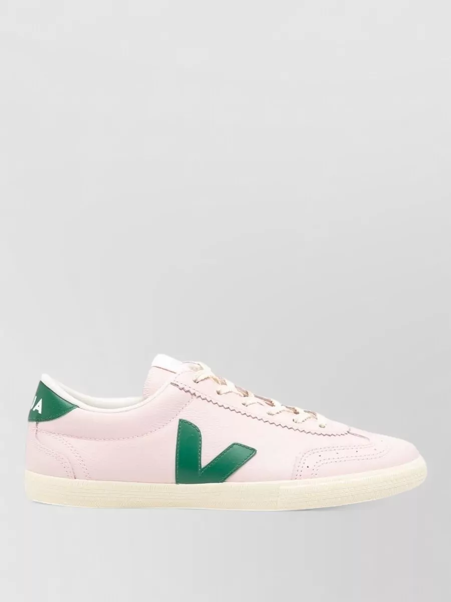 Veja Leather Low-Top Sneakers