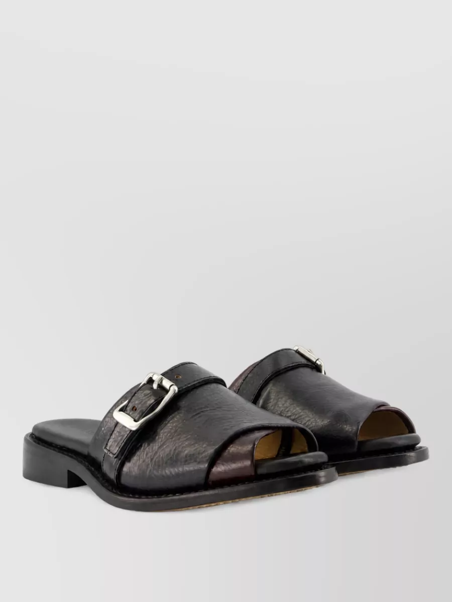 Our Legacy leather mules