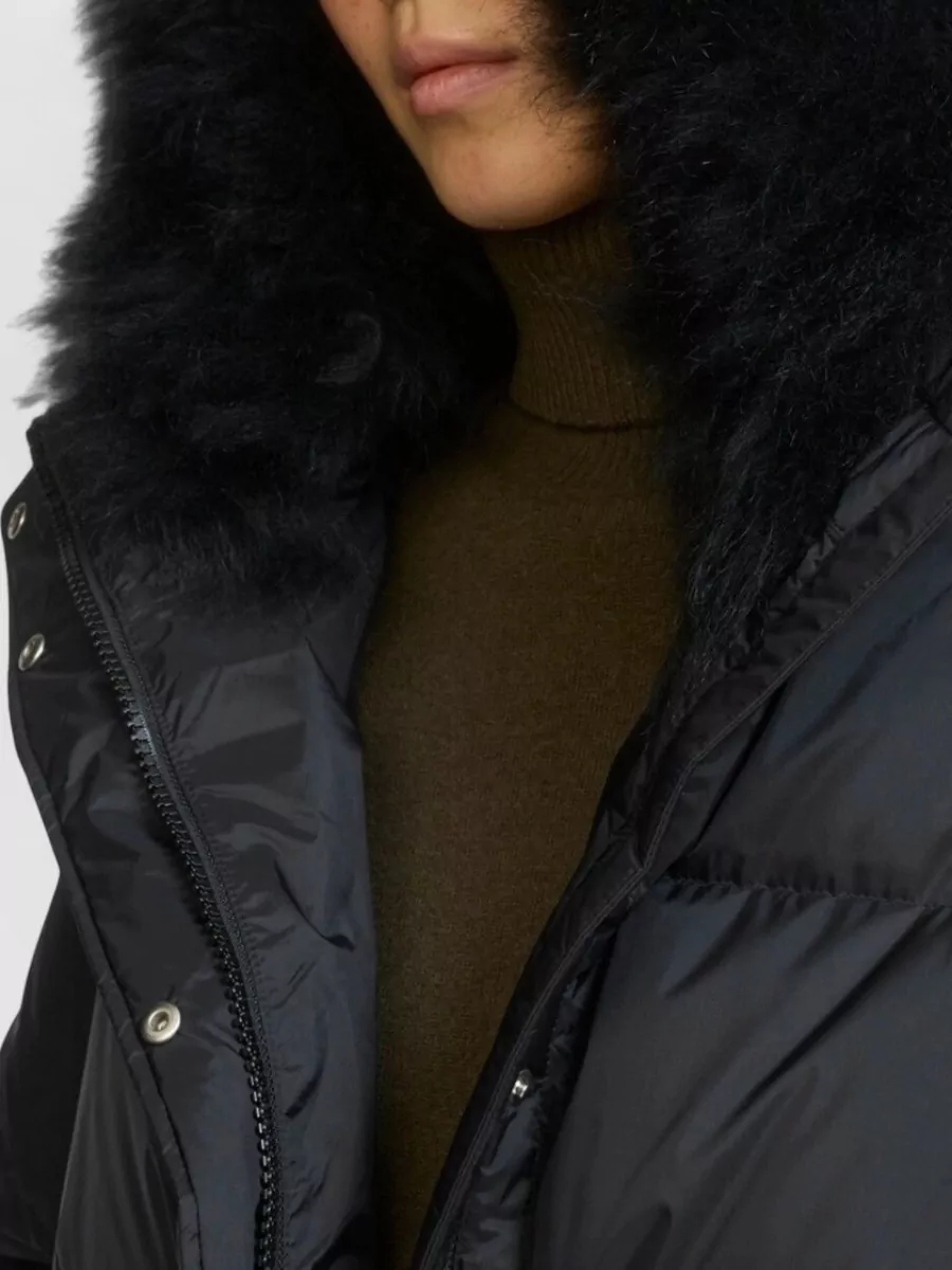 Yves Salomon Down Long Puffer Coat