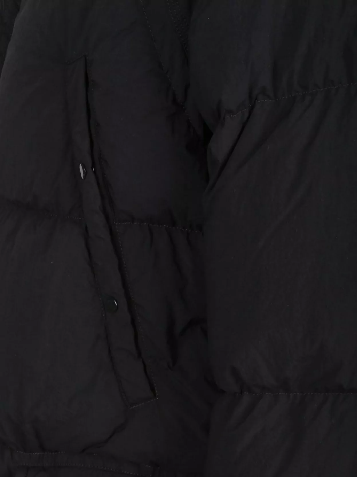 Ten C Parka With Hood And Quilted Texture