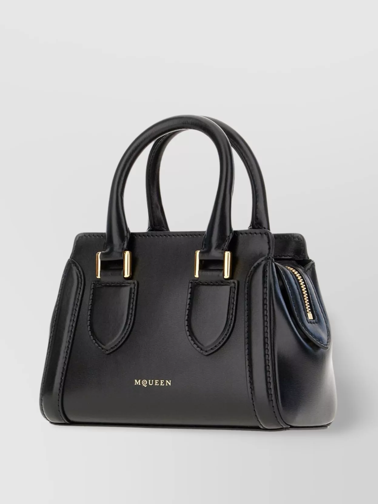 Alexander Mcqueen Birdee Mini Handbag Gold-Tone Hardware