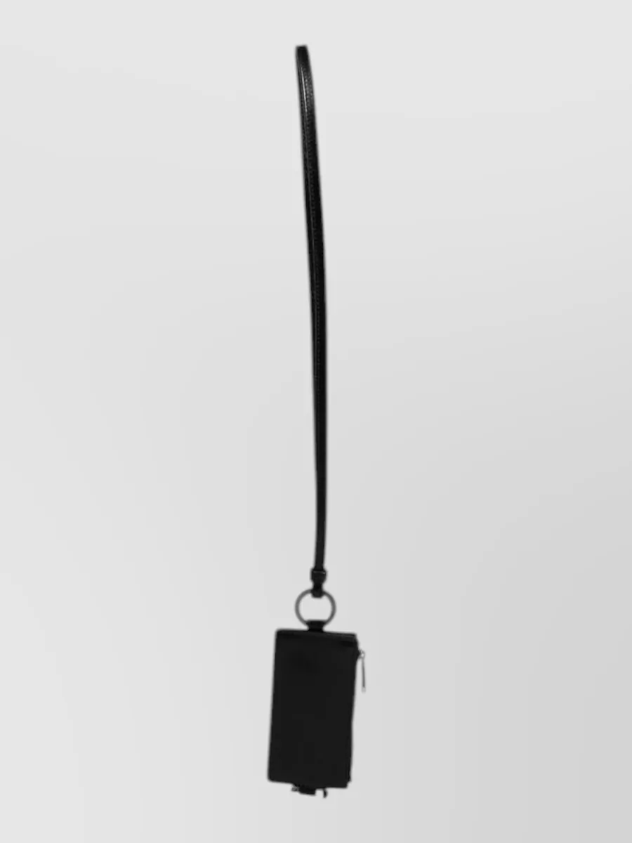 Dolce&Gabbana Leather Lanyard Card Holder