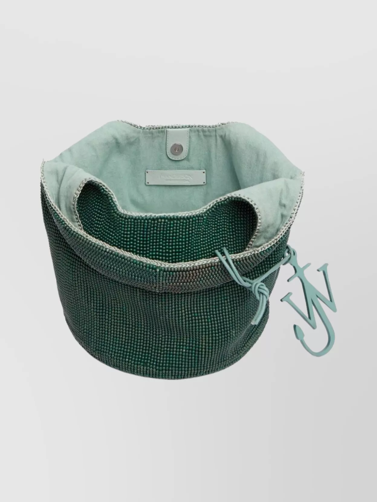 Jw Anderson Beaded Shoulder Bag Structured Shape