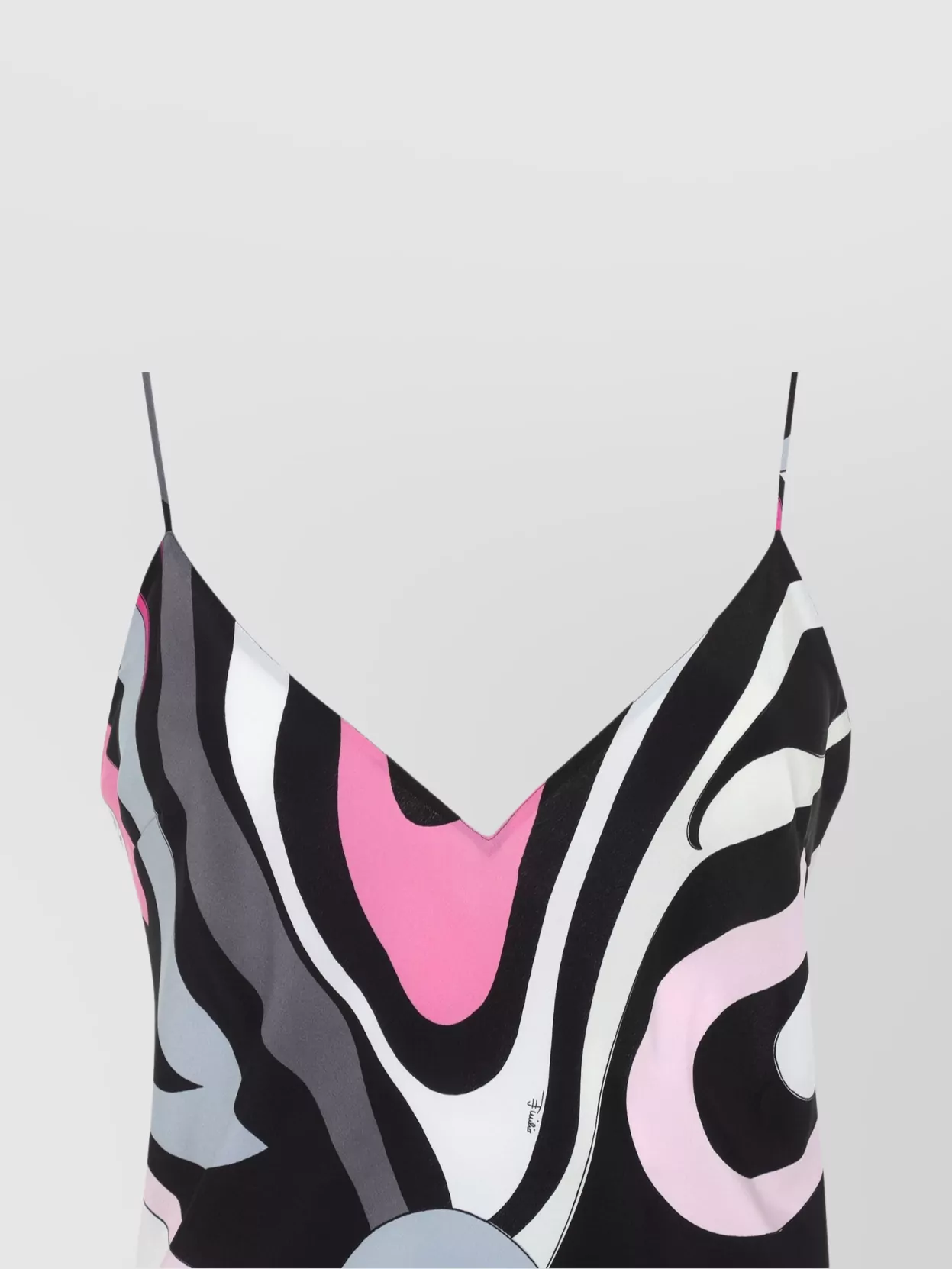 Pucci Marmo-print Maxi Silk Dress