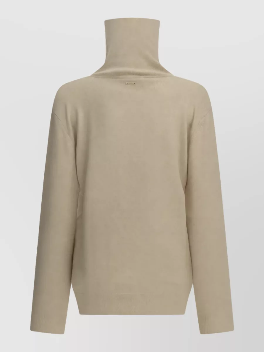 Max Mara Wool And Cashmere Turtleneck Sweater