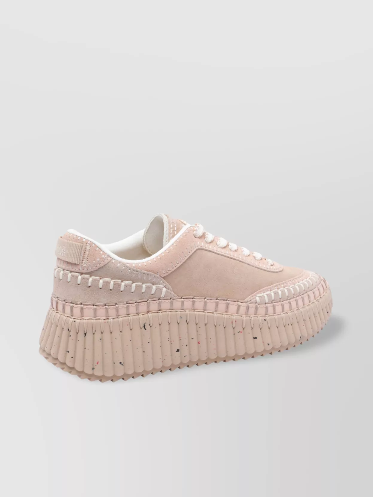 Chloé Low Top Sneakers Contrast Stitching