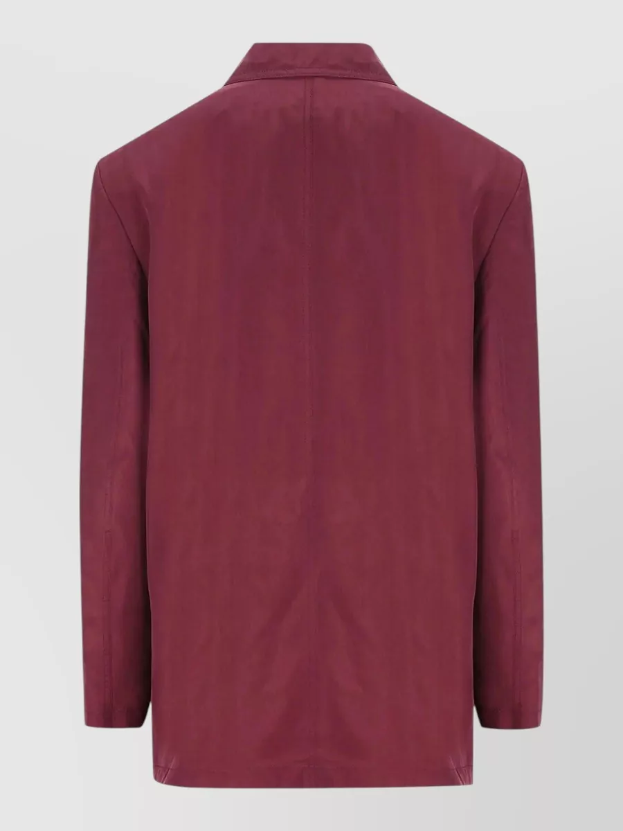 Saint Laurent Silk Double-Breasted Blazer