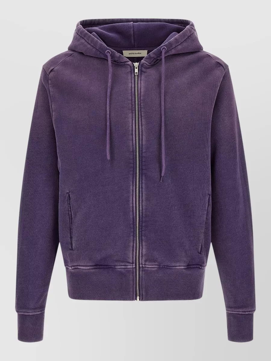 Entire Studios cotton slim-fit zip hoodie