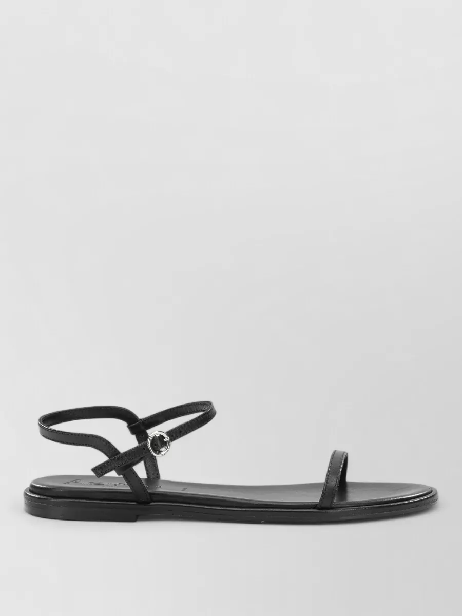 Aeyde Leather Flat Slides