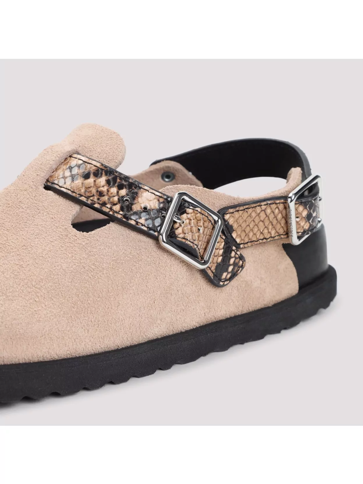 Shop Birkenstock 1774 Tokio Sandals With Snake Leather Straps