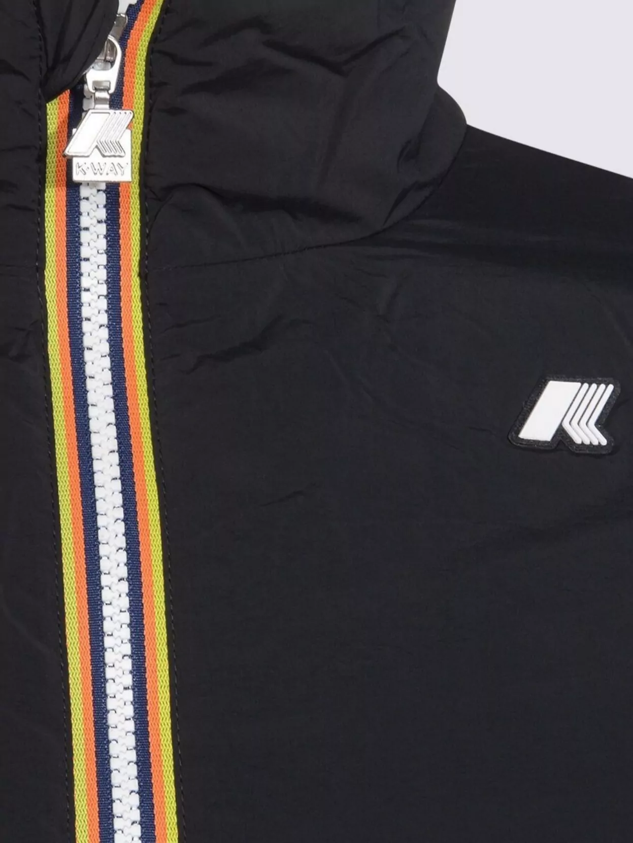 K-Way Relaxed Fit Jacket High Collar