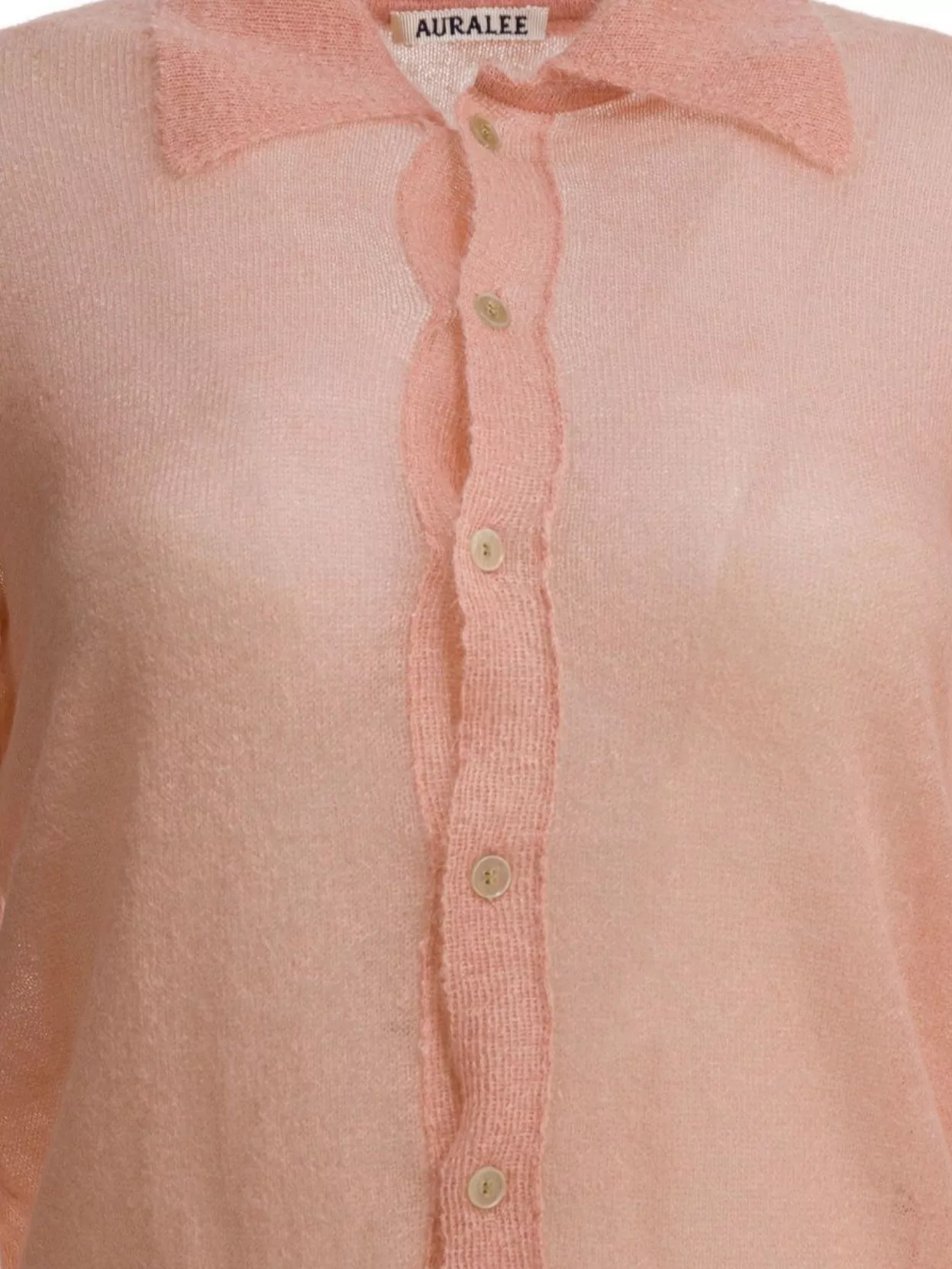 Auralee Collared Knitwear Long Sleeves