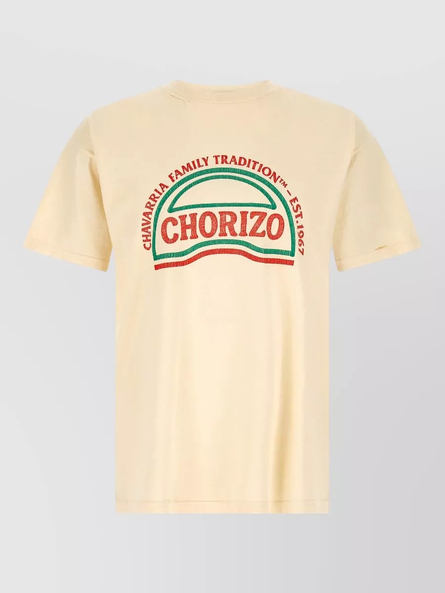 Willy Chavarria Printed cotton crew-neck short-sleeve t-shirt