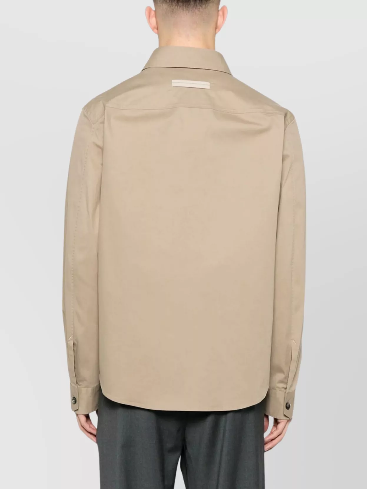 Zegna Long Sleeve Shirt Chest Pockets