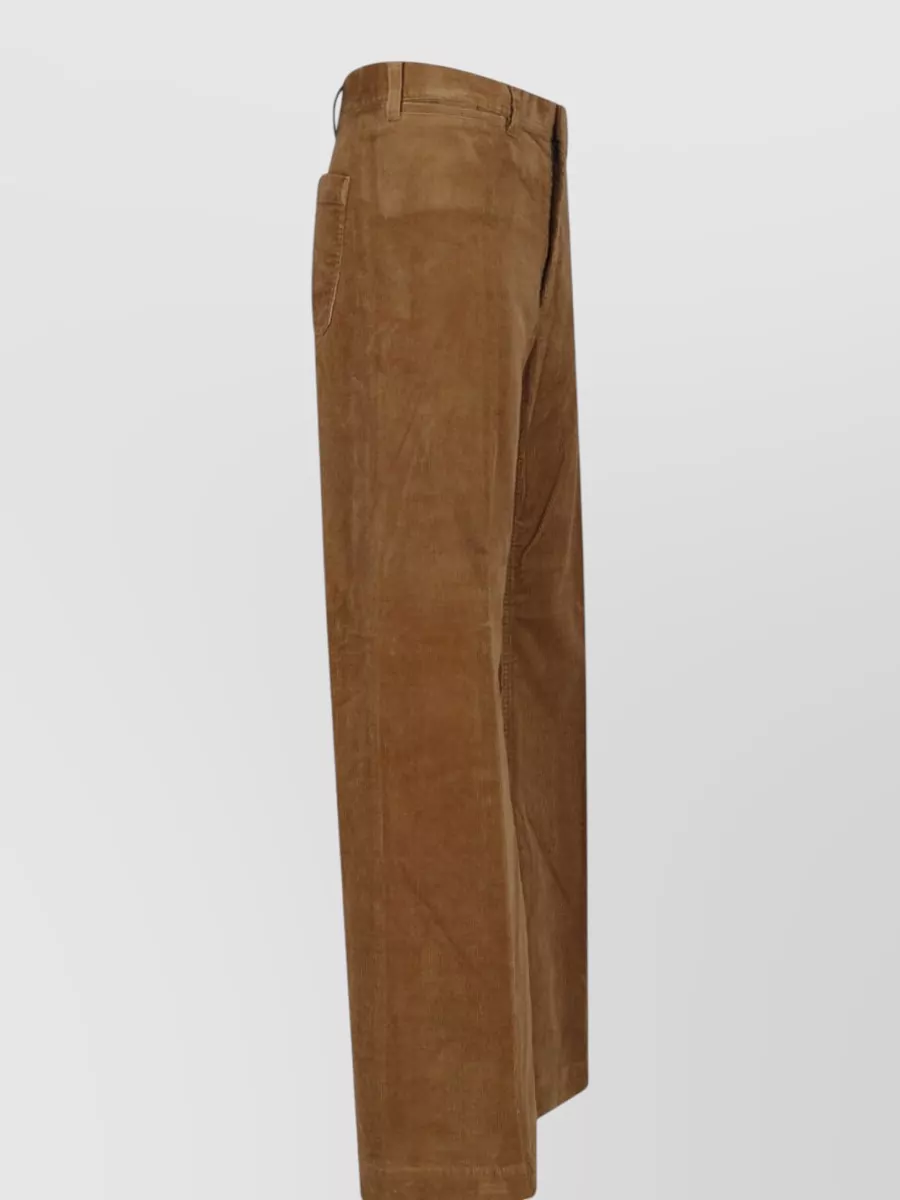 Polo Ralph Lauren corduroy high-rise flared trousers